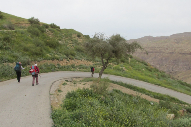 Треккинг и каньонинг в Иордании апрель 2015. Часть 2. Wadi Karak (Горный туризм)