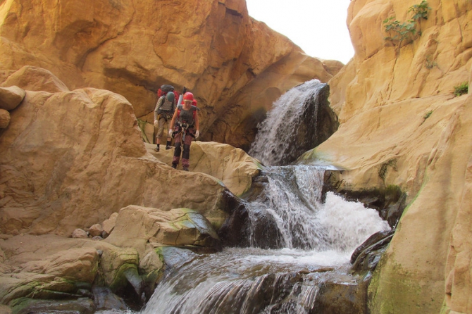 Треккинг и каньонинг в Иордании апрель 2015. Часть 2. Wadi Karak (Горный туризм)