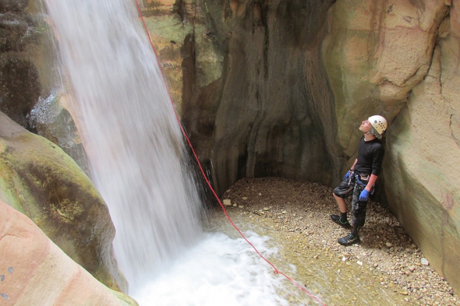 Треккинг и каньонинг в Иордании апрель 2015. Часть 2. Wadi Karak (Горный туризм)