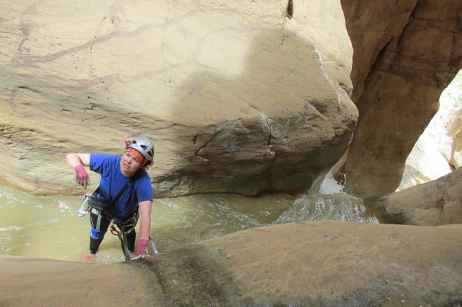 Треккинг и каньонинг в Иордании апрель 2015. Часть 2. Wadi Karak (Горный туризм)
