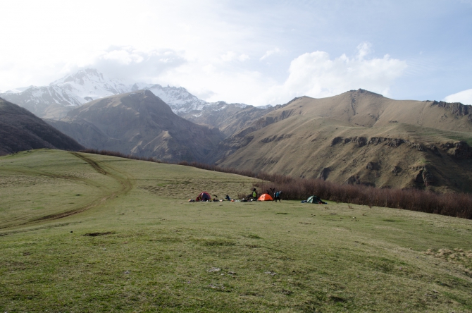Среди нехоженых путей один - пусть мой... Ностальгия. Казбек 2014 (Альпинизм)