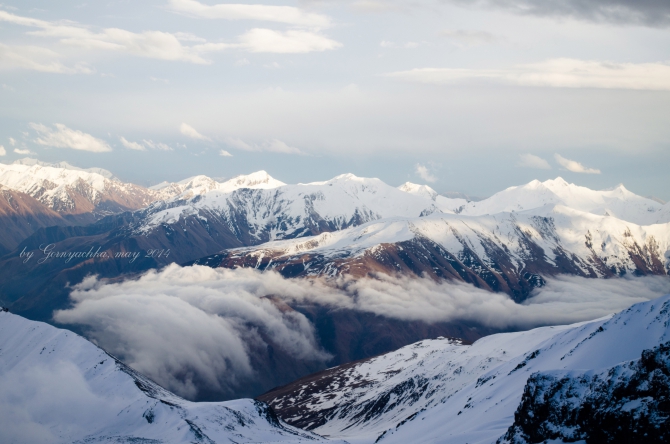 Среди нехоженых путей один - пусть мой... Ностальгия. Казбек 2014 (Альпинизм)