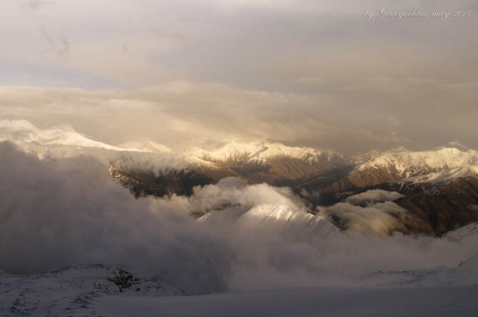 Среди нехоженых путей один - пусть мой... Ностальгия. Казбек 2014 (Альпинизм)