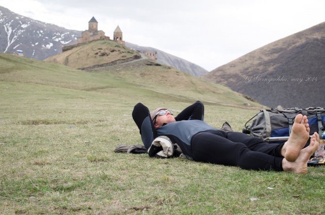 Среди нехоженых путей один - пусть мой... Ностальгия. Казбек 2014 (Альпинизм)