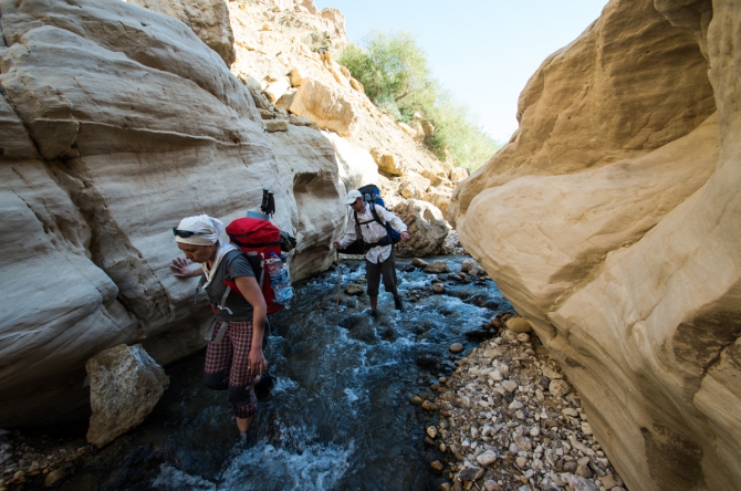 Треккинг и каньонинг в Иордании. Wadi Hasa. Самый длинный пешеходный каньон (Горный туризм)