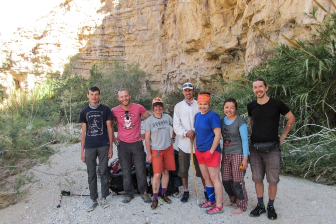 Треккинг и каньонинг в Иордании. Wadi Hasa. Самый длинный пешеходный каньон (Горный туризм)
