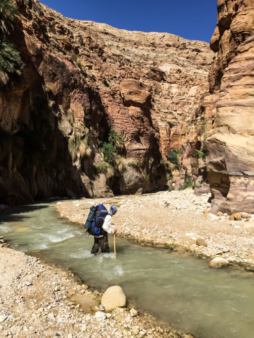 Треккинг и каньонинг в Иордании. Wadi Hasa. Самый длинный пешеходный каньон (Горный туризм)