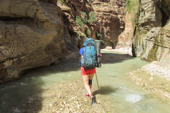 Треккинг и каньонинг в Иордании. Wadi Hasa. Самый длинный пешеходный каньон (Горный туризм)