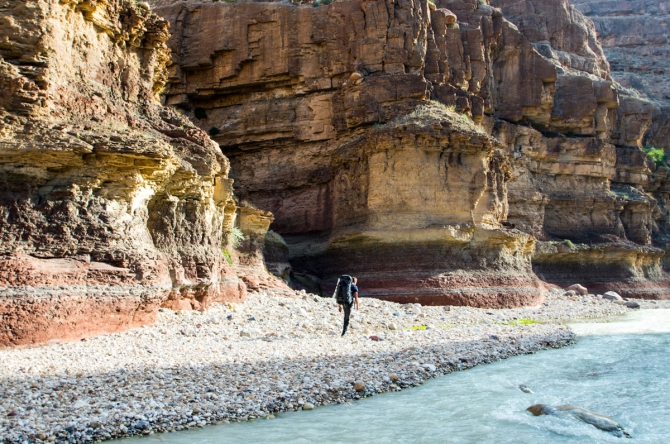 Треккинг и каньонинг в Иордании. Wadi Hasa. Самый длинный пешеходный каньон (Горный туризм)