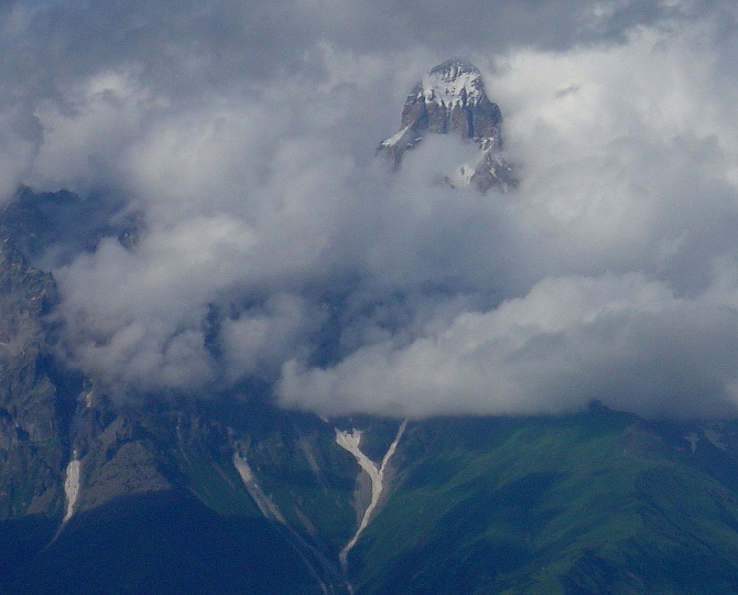 Фотоальбом видов Ушбы (Горный туризм)