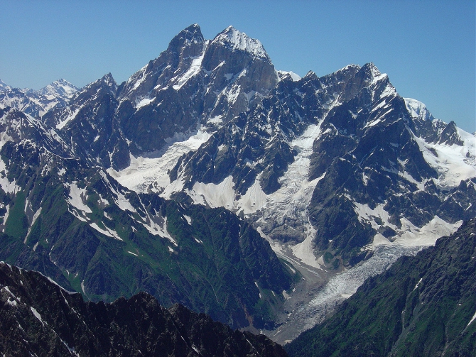 Фотоальбом видов Ушбы (Горный туризм)