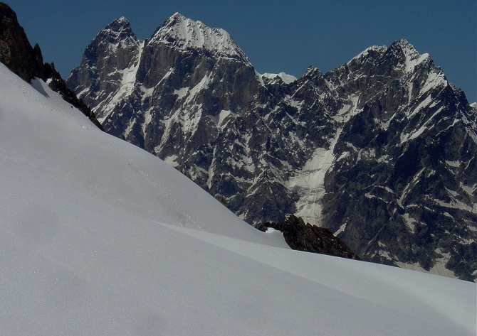 Фотоальбом видов Ушбы (Горный туризм)