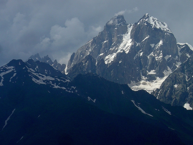 Фотоальбом видов Ушбы (Горный туризм)