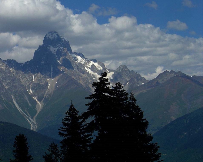 Фотоальбом видов Ушбы (Горный туризм)