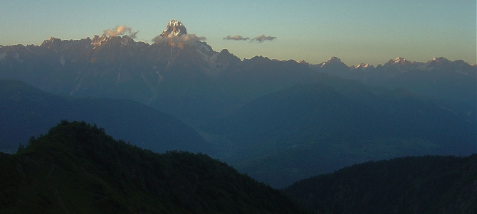 Фотоальбом видов Ушбы (Горный туризм)