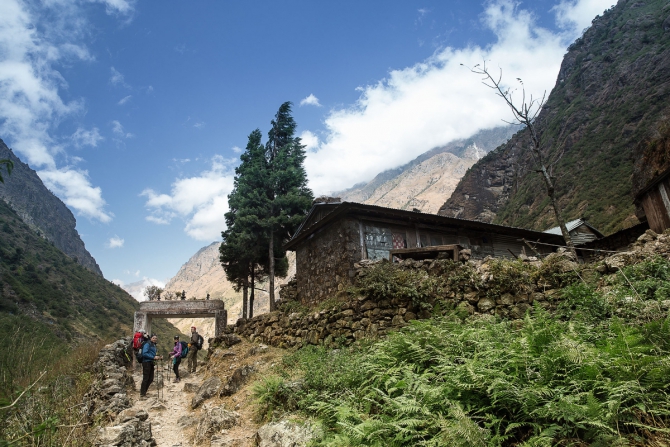 Треккинг в долине Нар-Пху + озеро Тиличо. Непал. (Горный туризм, трекккинг, горы, гималаи)