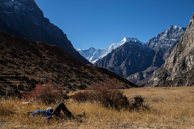 Треккинг в долине Нар-Пху + озеро Тиличо. Непал. (Горный туризм, трекккинг, горы, гималаи)