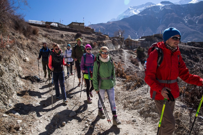 Треккинг в долине Нар-Пху + озеро Тиличо. Непал. (Горный туризм, трекккинг, горы, гималаи)
