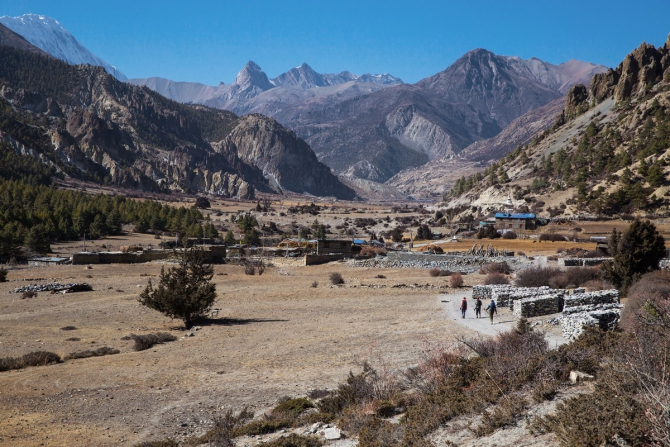 Треккинг в долине Нар-Пху + озеро Тиличо. Непал. (Горный туризм, трекккинг, горы, гималаи)