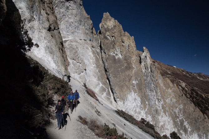 Треккинг в долине Нар-Пху + озеро Тиличо. Непал. (Горный туризм, трекккинг, горы, гималаи)