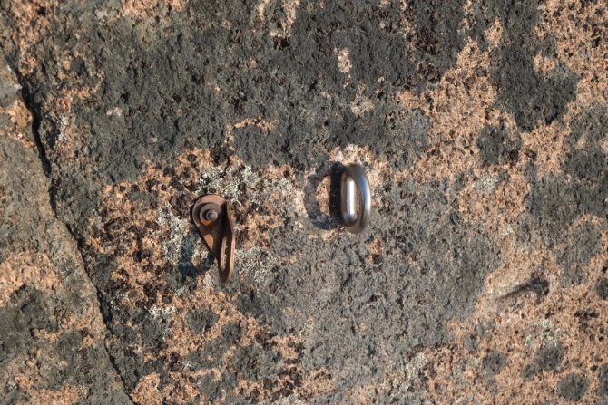 Безопасность на скалах. Первый Столб "Перепробивка". (Скалолазание, венто, Petzel, фар, терехин василий, пробивка скал, реболтинг, Певый столб)