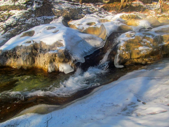 Зимний БКК. Фотографии (Туризм, россия, большой, каньон, крым, туризм, лед, вода)