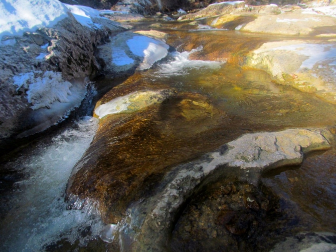 Зимний БКК. Фотографии (Туризм, россия, большой, каньон, крым, туризм, лед, вода)