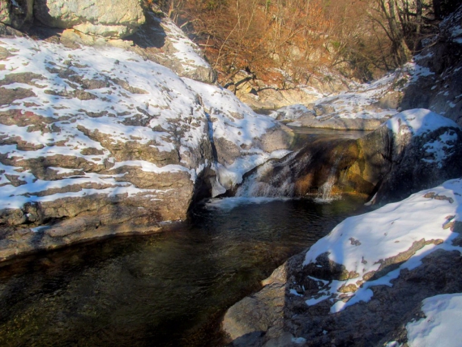 Зимний БКК. Фотографии (Туризм, россия, большой, каньон, крым, туризм, лед, вода)