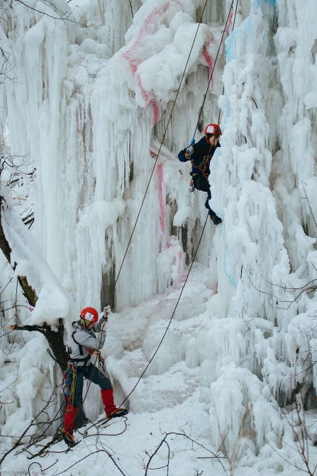 Чемпионат Ярославской обл. по ледолазанию, и чемпионат по горному туризму (ледолазание, горный туризм, соревнования, ярославль)