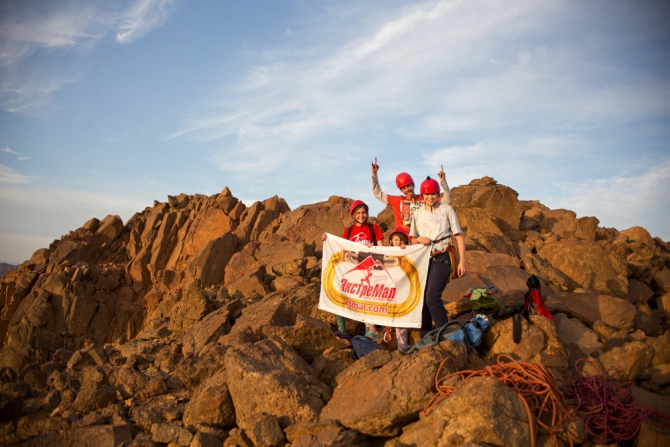 Синай. Альпинизм. Восхождение на гору Лаба.