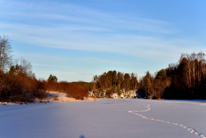 На коньках по Ладоге (Туризм, ладога, коньки, зимний туризм, карелия, ленинградская область)