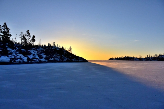 На коньках по Ладоге (Туризм, ладога, коньки, зимний туризм, карелия, ленинградская область)