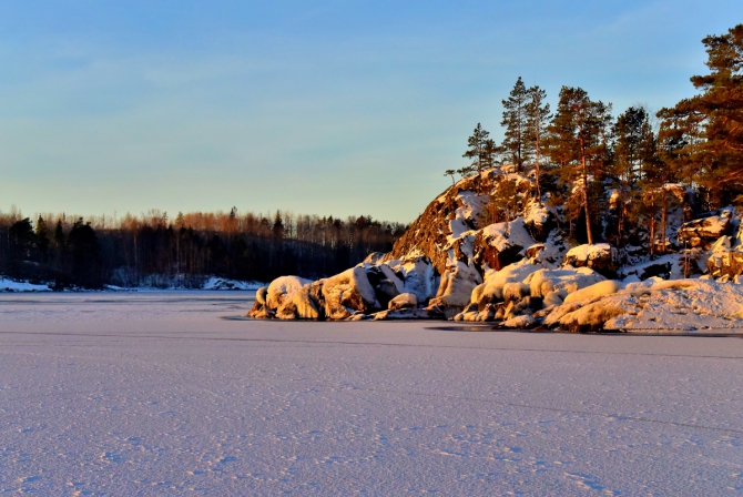 На коньках по Ладоге (Туризм, ладога, коньки, зимний туризм, карелия, ленинградская область)