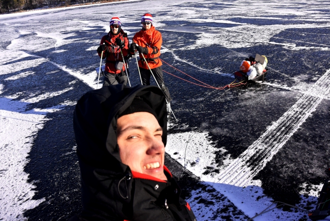 На коньках по Ладоге (Туризм, ладога, коньки, зимний туризм, карелия, ленинградская область)