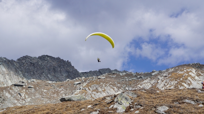 Дорога к озеру Парвати (Воздух, параплан, параглайдинг, индия, гималаи, бивак флай)