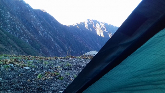 Бивак-флай на параплане в Северо-западной части Гималаев (Воздух, бивак флай, гималаи, индия, бир, полеты)