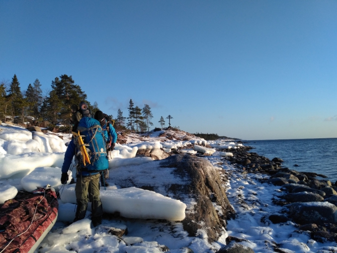 Поход по льду Белого моря (Туризм)