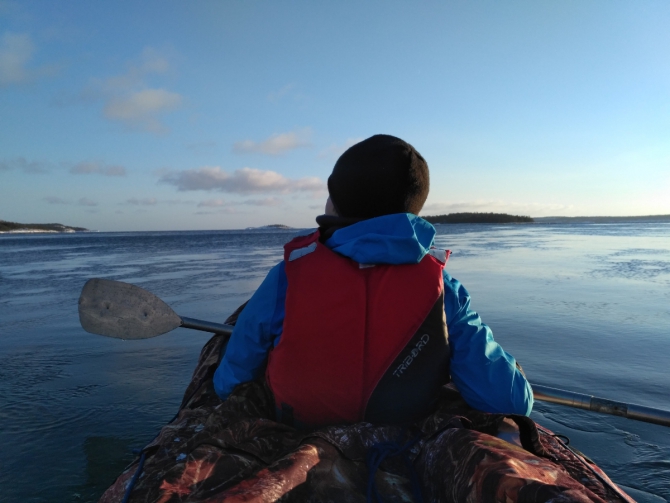 Поход по льду Белого моря (Туризм)