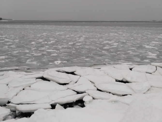 Поход по льду Белого моря (Туризм)