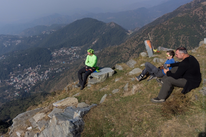 Индия, Гималаи, Возвращение из Драмсалы в Бир (Воздух, бивак-флай, параплан, полет)