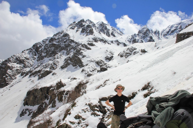 Надежда (софийский хребет) первый трехтысячник (Альпинизм, архыз, софия, май, август)