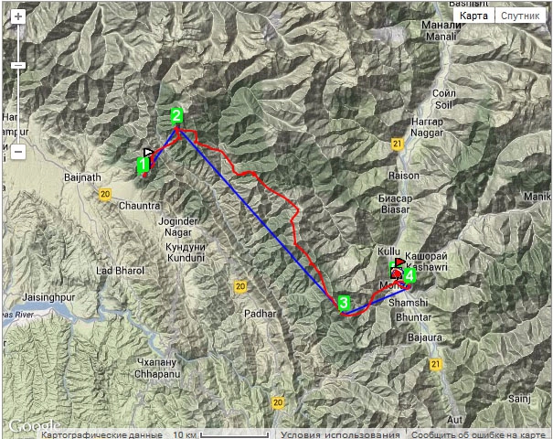 Самое синее небо. (Воздух, Лех, Спити, ладакх, индия, гималаи, параплан, бивак-флай, полет, бир)