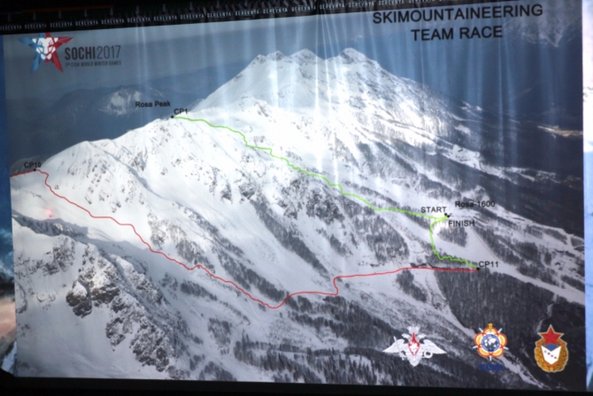 CISM 2017. Ски-альпинизм. Командная гонка. Не догоним, так погреемся. (Ски-тур, сочи, роза хутор, военные игры)