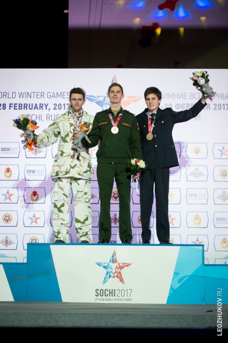 III зимние Всемирные военные игры в Сочи: Вадим Тимонов завоевал золото, Ольга Яковлева — серебро! (Скалолазание, скалолазание, скорость, трудность, боулдеринг, дарья кан, дмитрий факирьянов)