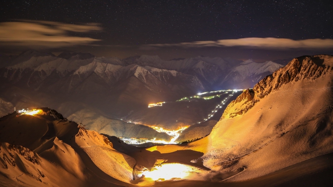 Хребет Аибга 27-28.02.17. Обычный рабочий день. (фоторепортаж, Путешествия, красная поляна)