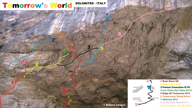 "Новый" драйтулинговый район - Италия, Доломиты. Tomorrows World (Ледолазание/drytoolling, маи, альпклуб маи, ледолазание)