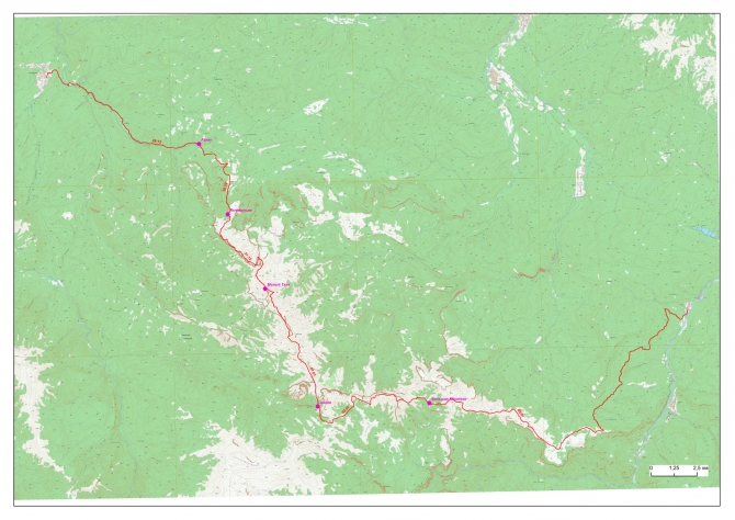 Зимний поход по маршруту Большой Тхач - Агиге - Малый Бамбак (Кавказ, Туризм)