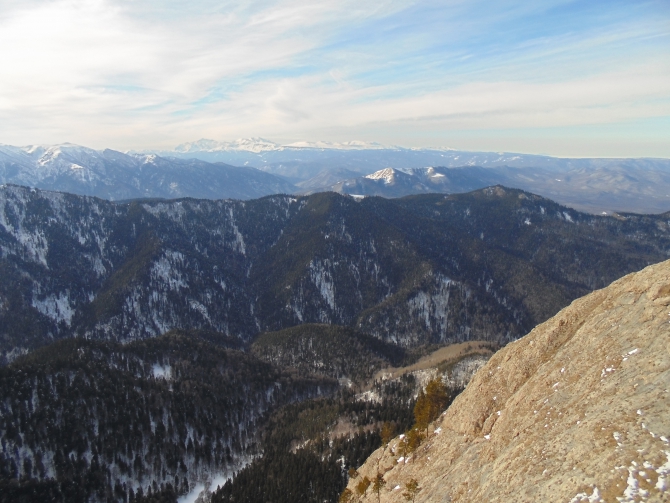 Зимний поход по маршруту Большой Тхач - Агиге - Малый Бамбак (Кавказ, Туризм)