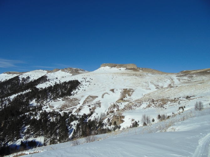 Зимний поход по маршруту Большой Тхач - Агиге - Малый Бамбак (Кавказ, Туризм)