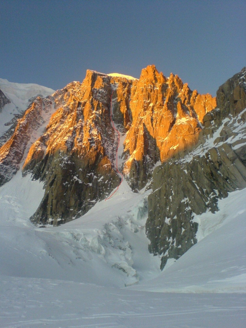 Рождественский Ша(р)м (Альпинизм, carree, mont blanc du tacul, шамони)